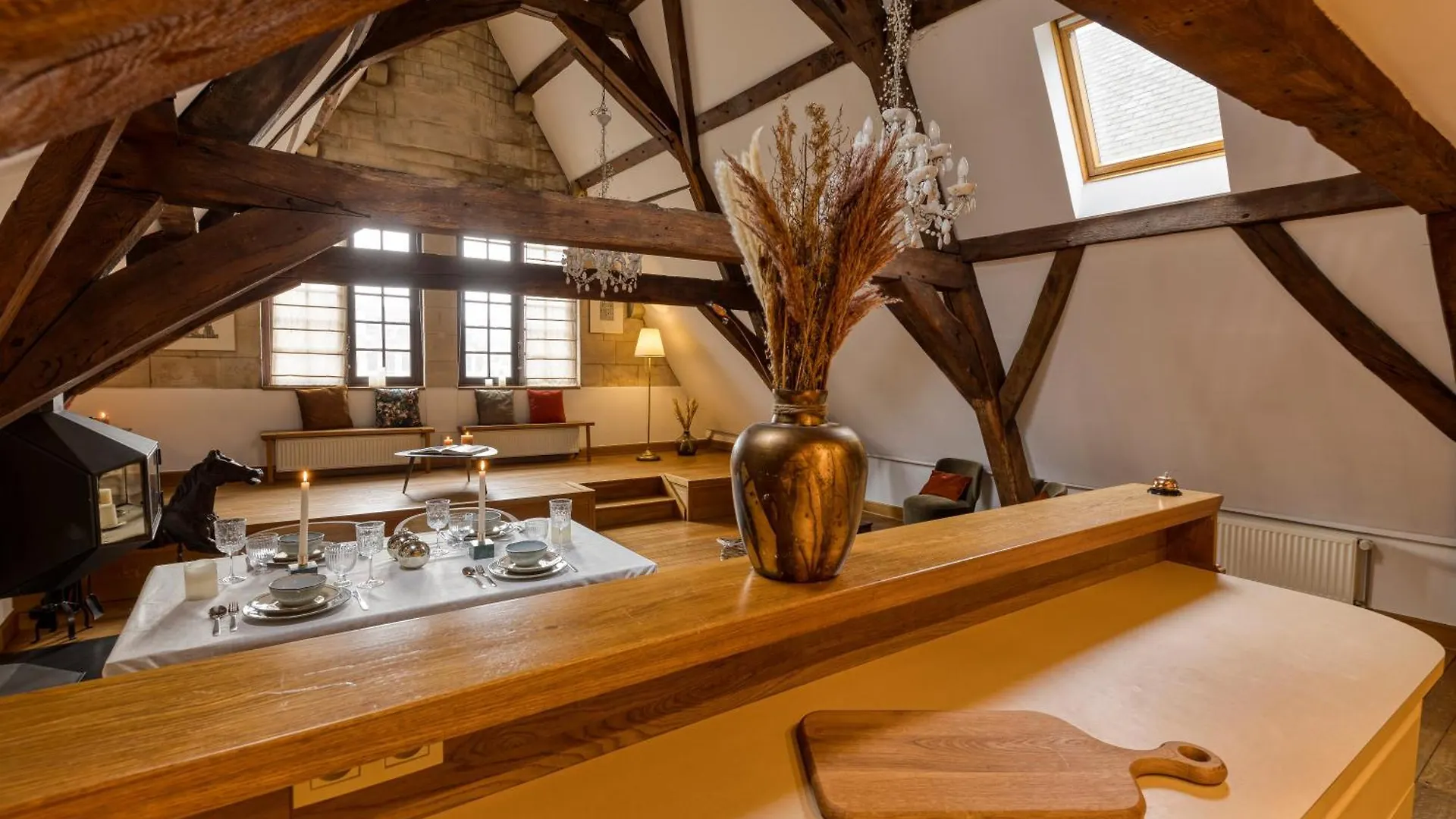 Appartement Chic Penthouse Grand-Place Brussel
